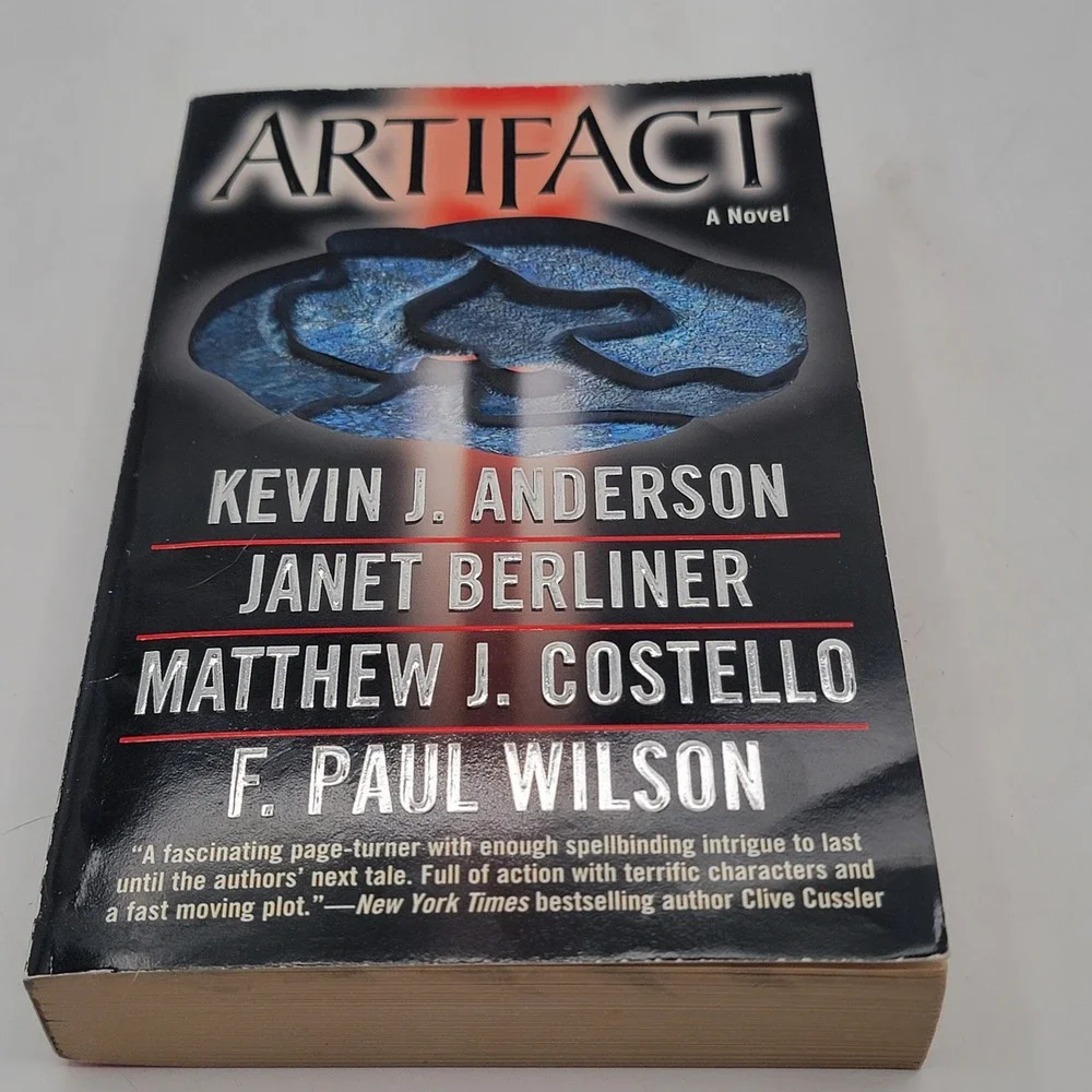 Kevin J. Anderson Artifact Paperback 1st‎ Mass Market Edition Thriller Good